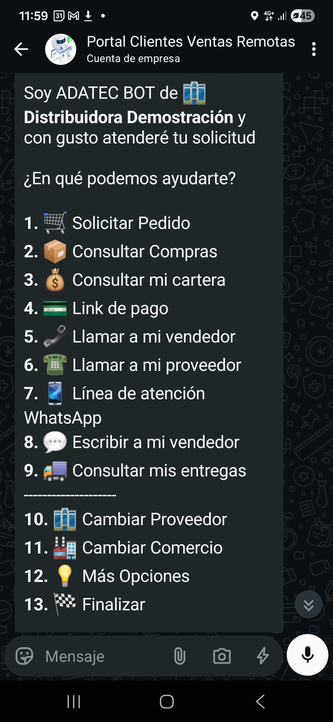 Bot de WhatsApp